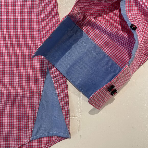 Hugo Boss Dress Shirt Red 41/16 - Picture 2 of 10